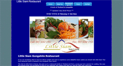 Desktop Screenshot of littlesiamthaifood.com.au